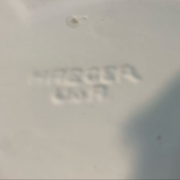HAEGAR Vintage MCM Ceramic Blue Flamingo Pond Planter Dish - Picture 2 of 6